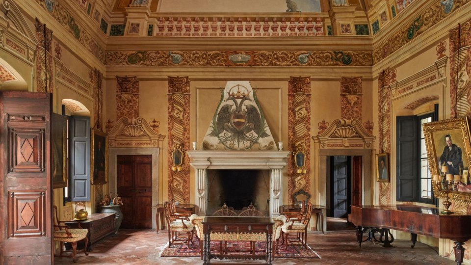 Villa Lana at the Berlucchi Winery in Franciacorta